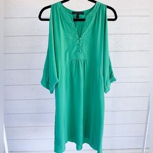 BCBG MaxAzria green dress